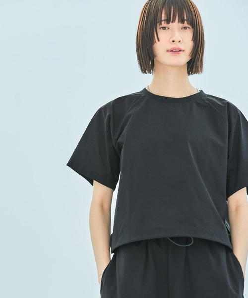 LAKOLE（ラコレ）の「【セットアップ対応・多機能付き】カットドロストプルオーバー / 329613（Tシャツ/カットソー・レディース・ブラック/グレイッシュベージュ/カーキ/グレー/ブラウン・FREE）」の8枚目の写真