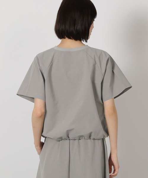 LAKOLE（ラコレ）の「【セットアップ対応・多機能付き】カットドロストプルオーバー / 329613（Tシャツ/カットソー・レディース・ブラック/グレイッシュベージュ/カーキ/グレー/ブラウン・FREE）」の18枚目の写真