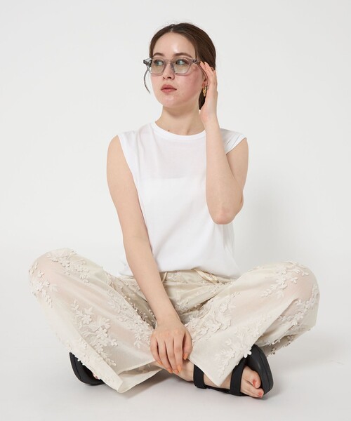 A.D.S.R.（エーディーエスアール）の「＜A.D.S.R.＞JIL サングラス（サングラス・レディース・モカ/ライトグレー・FREE）」の4枚目の写真