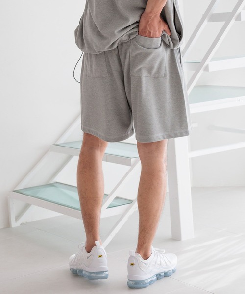 HEREIAM（ヘレイアム）の「【HEREIAM MEN】吸水速乾＆UV/DRYMIXショーツ（その他パンツ・メンズ・グレー/ダークブラウン/ブラック・LARGE/MEDIUM）」の9枚目の写真