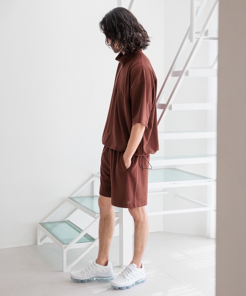 HEREIAM（ヘレイアム）の「【HEREIAM MEN】吸水速乾＆UV/DRYMIXショーツ（その他パンツ・メンズ・グレー/ダークブラウン/ブラック・LARGE/MEDIUM）」の18枚目の写真