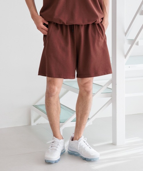 HEREIAM（ヘレイアム）の「【HEREIAM MEN】吸水速乾＆UV/DRYMIXショーツ（その他パンツ・メンズ・グレー/ダークブラウン/ブラック・LARGE/MEDIUM）」の21枚目の写真