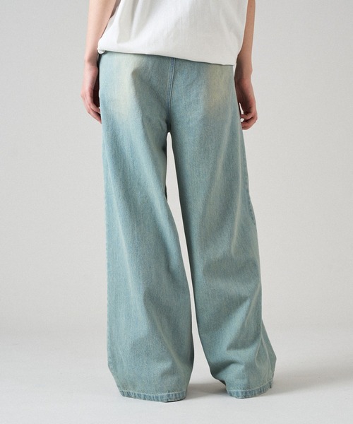 TUCK WIDE BAGGY DENIM PANTS / タックワイドバギーデニムパンツ
