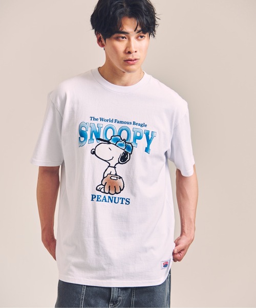 PEANUTS(ピーナッツ)の「NUTMEG&Peanuts S/S TEE-1(Tシャツ/カットソー・メンズ・その他1/その他4/その他3/その他2・M/L)」の1枚目の写真