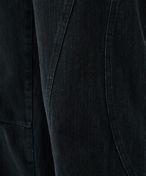 CONZ（コンズ）の「パネルレッグジーンズ（デニムパンツ・メンズ・ブラック/インディゴブルー・2/1/3）」の10枚目の写真