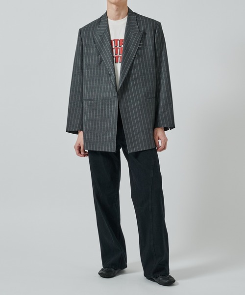 CONZ（コンズ）の「パネルレッグジーンズ（デニムパンツ・メンズ・ブラック/インディゴブルー・2/1/3）」の12枚目の写真