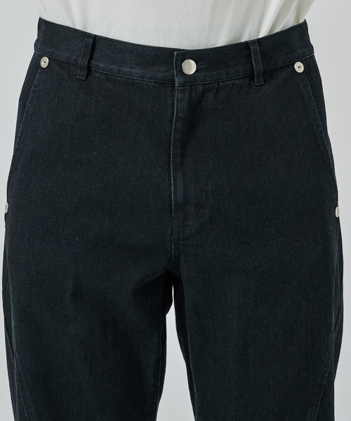 CONZ（コンズ）の「パネルレッグジーンズ（デニムパンツ・メンズ・ブラック/インディゴブルー・2/1/3）」の19枚目の写真