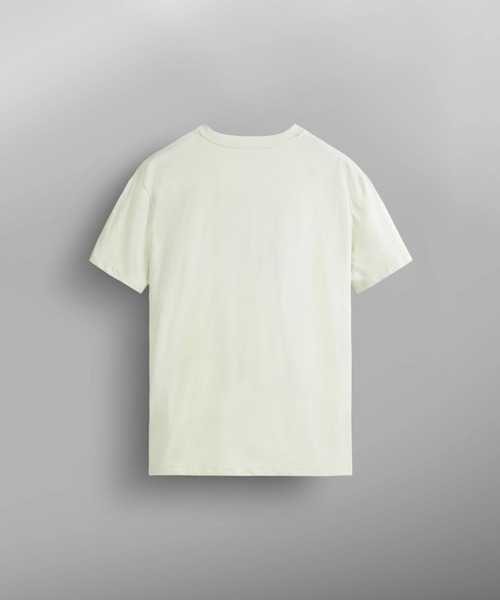 PICTURE ORGANIC CLOTHING(ピクチャーオーガニッククロージング)の「【PICTURE/ピクチャー】AUTHENTIC TEE/半袖マウンテンロゴTシャツ(Tシャツ/カットソー・メンズ・ホワイト系その他/ダークブルー/イエロー・MEDIUM/LARGE/X-LARGE)」の9枚目の写真