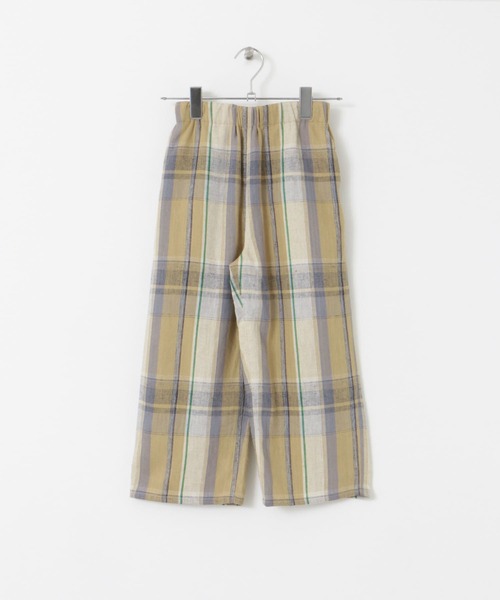 URBAN RESEARCH DOORS(アーバンリサーチドアーズ)の「『セットアップ対応/親子リンク』レーヨンリネンイージーパンツ(KIDS)(その他パンツ・キッズ・イエロー/ナチュラル・105/120/135)」の8枚目の写真