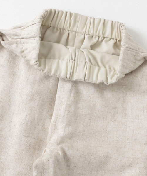 URBAN RESEARCH DOORS(アーバンリサーチドアーズ)の「『セットアップ対応/親子リンク』レーヨンリネンイージーパンツ(KIDS)(その他パンツ・キッズ・イエロー/ナチュラル・105/120/135)」の10枚目の写真