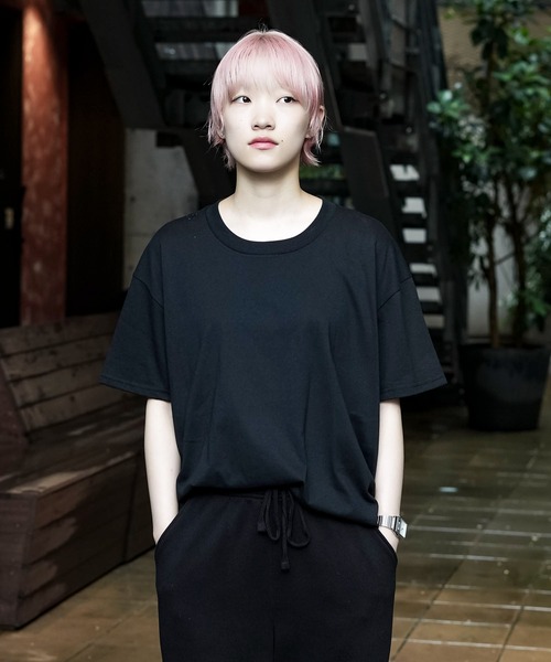 Dickies(ディッキーズ)の「【Dickies/ディッキーズ】2枚セット 天竺クルーネック Tシャツ(Tシャツ/カットソー・メンズ・ホワイト/ブラック・LARGE/X-LARGE/MEDIUM)」の2枚目の写真