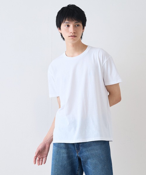 Dickies(ディッキーズ)の「【Dickies/ディッキーズ】2枚セット 天竺クルーネック Tシャツ(Tシャツ/カットソー・メンズ・ホワイト/ブラック・LARGE/X-LARGE/MEDIUM)」の18枚目の写真