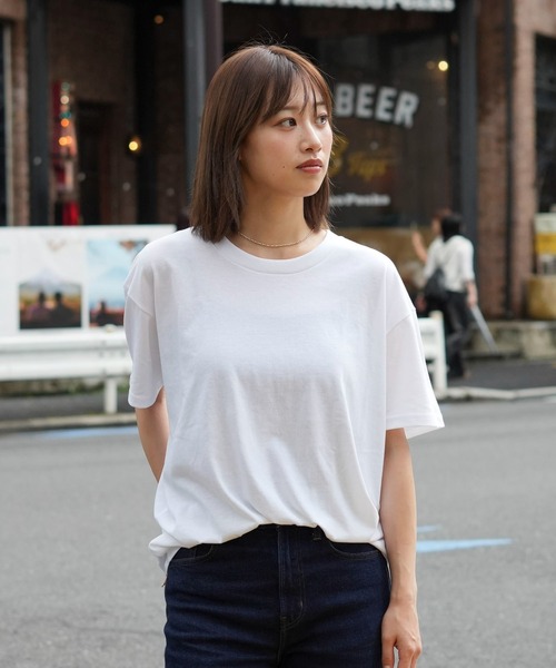 Dickies(ディッキーズ)の「【Dickies/ディッキーズ】2枚セット 天竺クルーネック Tシャツ(Tシャツ/カットソー・メンズ・ホワイト/ブラック・LARGE/X-LARGE/MEDIUM)」の6枚目の写真