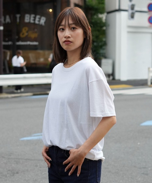 Dickies(ディッキーズ)の「【Dickies/ディッキーズ】2枚セット 天竺クルーネック Tシャツ(Tシャツ/カットソー・メンズ・ホワイト/ブラック・LARGE/X-LARGE/MEDIUM)」の8枚目の写真