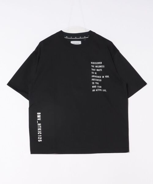 VIRTUOUS(バーチャス)の「【VIRTUOUS/バーチャス】冷感天竺ロゴプリント半袖Tシャツ(Tシャツ/カットソー・メンズ・ホワイト/ブラック/カーキ・X-LARGE/LARGE/MEDIUM)」の3枚目の写真