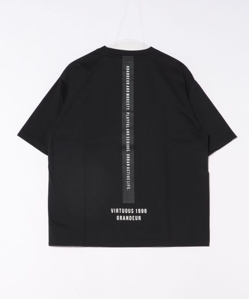 VIRTUOUS(バーチャス)の「【VIRTUOUS/バーチャス】冷感天竺ロゴプリント半袖Tシャツ(Tシャツ/カットソー・メンズ・ホワイト/ブラック/カーキ・X-LARGE/LARGE/MEDIUM)」の5枚目の写真