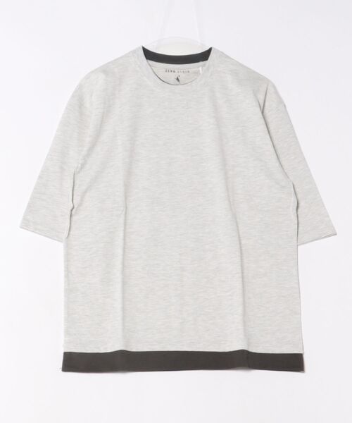 LB/S (エルビーエス)の「【ZERO STAIN/ゼロステイン】汗染みの目立ちにくいTシャツ ZEROSTAIN 切り替えデザインTシャツ 防汚 UVカット 綿タッチ・厚手(Tシャツ/カットソー・メンズ・ベージュ系その他2/ブラック系その他2/ホワイト系その他/ブルー系その他2/ブルー系その他/ブラック系その他/ブルー系その他3/ブルー系その他4/ホワイト系その他2/ブラック系その他3/ベージュ系その他/ブラック系その他4・MEDIUM/LARGE/X-LARGE)」の9枚目の写真
