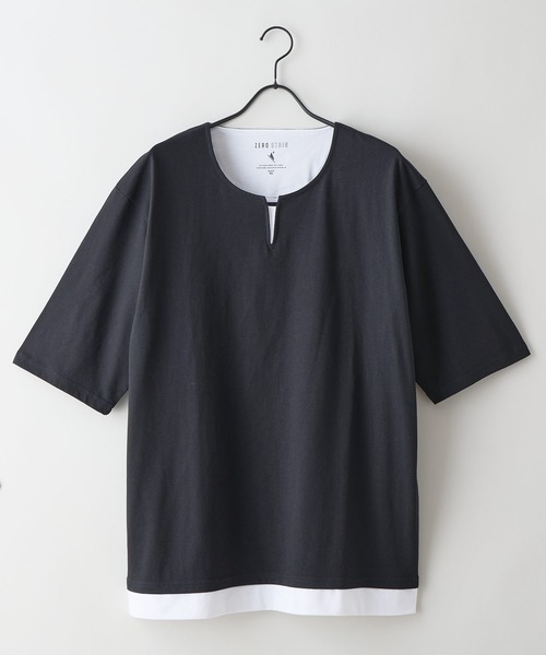 LB/S (エルビーエス)の「【ZERO STAIN/ゼロステイン】汗染みの目立ちにくいTシャツ ZEROSTAIN 切り替えデザインTシャツ 防汚 UVカット 綿タッチ・厚手(Tシャツ/カットソー・メンズ・ベージュ系その他2/ブラック系その他2/ホワイト系その他/ブルー系その他2/ブルー系その他/ブラック系その他/ブルー系その他3/ブルー系その他4/ホワイト系その他2/ブラック系その他3/ベージュ系その他/ブラック系その他4・MEDIUM/LARGE/X-LARGE)」の20枚目の写真