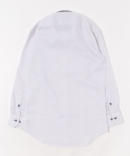 TOKYO SHIRTS(トウキョウシャツ)の「【超形態安定】形態安定ノンアイロン ボタンダウン 長袖ビジネスワイシャツ(ビジネスシャツ・メンズ・レッド・首回り39cm-裄丈80cm/首回り39cm-裄丈84cm/首回り41cm-裄丈82cm/首回り41cm-裄丈86cm/首回り42cm-裄丈86cm/首回り37cm-裄丈80cm/首回り37cm-裄丈84cm/首回り42cm-裄丈82cm/首回り43cm-裄丈82cm/首回り43cm-裄丈86cm)」の7枚目の写真