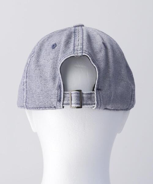 WEGO(ウィゴー)の「WEGO/ラメレース付ロゴ刺繍キャップ(キャップ・レディース・ネイビー/ライトピンク・FREE)」の3枚目の写真