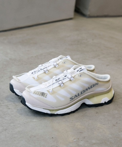 MM6 × SALOMON スニーカー XT MULE 4 SH1WS0017 MM6 x SALOMON XT-4 ミュール Ultramari/Rum Raisi/Yellow Iris