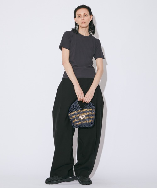 abaca biku hand bag（かごバッグ）｜beautiful people