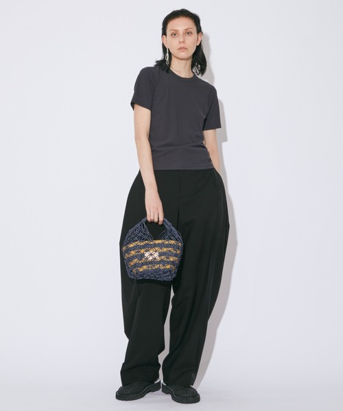 ビューティフルピープル　カゴバック abaca biku hand bag（かごバッグ）｜beautiful people