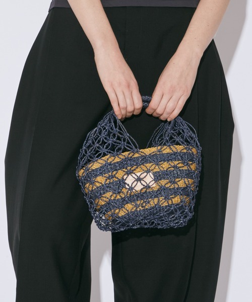beautiful people メッシュかごバッグ Fサイズ B.PPL flip mesh bag – beautiful people online store