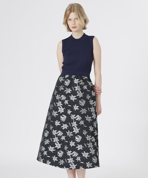 【希少】LOVELESS ワンピースsasaki 2023 プリーツ　ベルト 希少】LOVELESS ワンピースsasaki 2023 プリーツ ベルト 希少