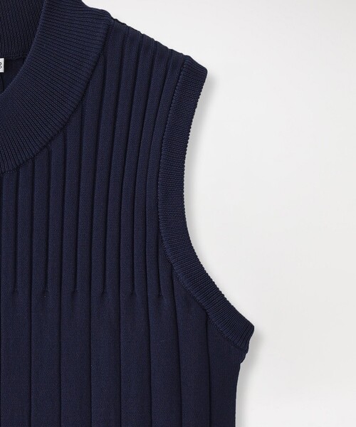 LOVELESS（ラブレス）の「ニットブロックワンピース（ワンピース・レディース・ブルー系その他7・36/34/38）」の5枚目の写真