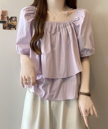 LAFFMO（ラフモ）の「オフショルティアードブラウス（シャツ/ブラウス・レディース）」