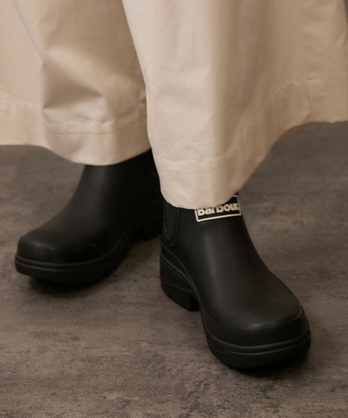Barbour（バブアー）の「【Barbour（バブアー）】 nimbus chelsea welly / チェルシーブーツ（レインシューズ・レディース・ホワイト系その他4/ブラック・25.0cm/23.0cm/24.0cm）」の12枚目の写真