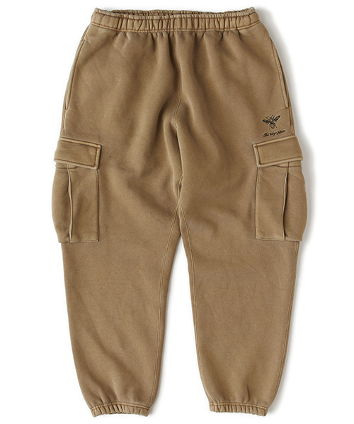 FAT（エフエイティー）の「FADEMENT.CARGO（スウェットパンツ・メンズ・チャコールグレー/オリーブ/ベージュ・JUMBO(XXL)/FAT(XL)/SKINNY(L)/TITCH(M)）」の2枚目の写真