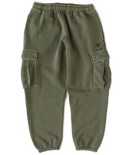 FAT（エフエイティー）の「FADEMENT.CARGO（スウェットパンツ・メンズ・チャコールグレー/オリーブ/ベージュ・JUMBO(XXL)/FAT(XL)/SKINNY(L)/TITCH(M)）」の3枚目の写真