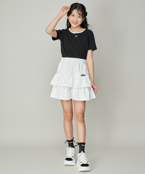 JENNI（ジェニィ）の「【リバイバルアイテム】厚底スニーカー風スポサン（サンダル・キッズ・ブラック/オフホワイト・24cm/23cm/22cm）」の10枚目の写真