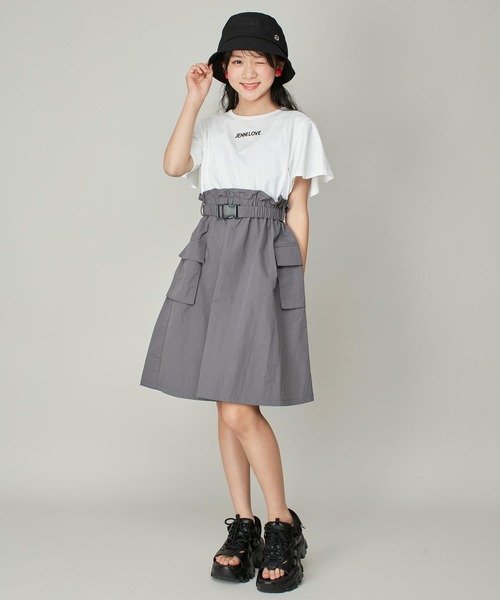 JENNI（ジェニィ）の「【リバイバルアイテム】厚底スニーカー風スポサン（サンダル・キッズ・ブラック/オフホワイト・24cm/23cm/22cm）」の15枚目の写真