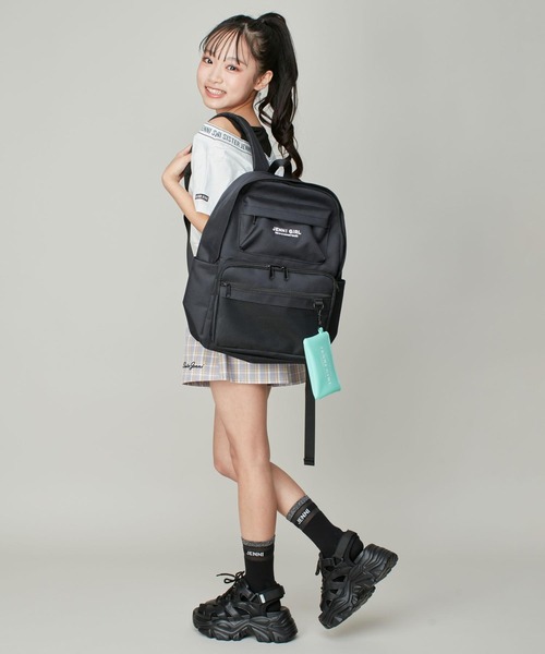 JENNI（ジェニィ）の「【リバイバルアイテム】厚底スニーカー風スポサン（サンダル・キッズ・ブラック/オフホワイト・24cm/23cm/22cm）」の20枚目の写真