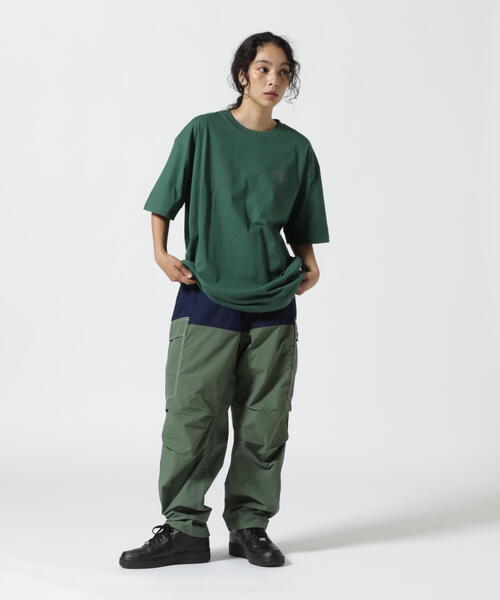 over print(オーバープリント)の「overprint/オーバープリント/OVER TEE(Tシャツ/カットソー・レディース・レッド/ダークグリーン系/イエロー/ネイビー/ブラック/ブルー/チャコールグレー/ラベンダー/ホワイト・XL/M/S/L)」の12枚目の写真