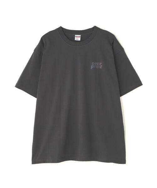 over print(オーバープリント)の「overprint/オーバープリント/OVER TEE(Tシャツ/カットソー・レディース・レッド/ダークグリーン系/イエロー/ネイビー/ブラック/ブルー/チャコールグレー/ラベンダー/ホワイト・XL/M/S/L)」の15枚目の写真