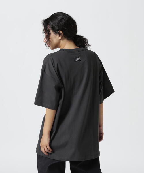 over print(オーバープリント)の「overprint/オーバープリント/OVER TEE(Tシャツ/カットソー・レディース・レッド/ダークグリーン系/イエロー/ネイビー/ブラック/ブルー/チャコールグレー/ラベンダー/ホワイト・XL/M/S/L)」の16枚目の写真