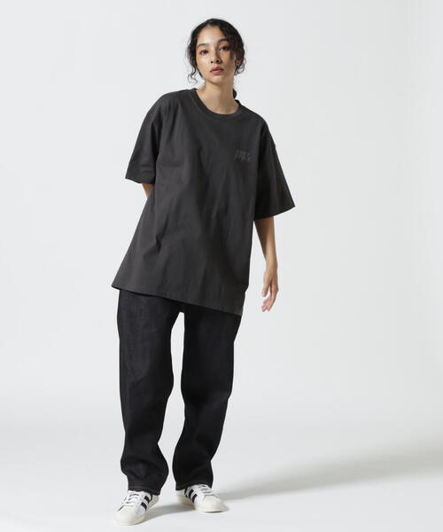 over print(オーバープリント)の「overprint/オーバープリント/OVER TEE(Tシャツ/カットソー・レディース・レッド/ダークグリーン系/イエロー/ネイビー/ブラック/ブルー/チャコールグレー/ラベンダー/ホワイト・XL/M/S/L)」の17枚目の写真