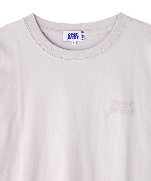 over print(オーバープリント)の「overprint/オーバープリント/OVER TEE(Tシャツ/カットソー・レディース・レッド/ダークグリーン系/イエロー/ネイビー/ブラック/ブルー/チャコールグレー/ラベンダー/ホワイト・XL/M/S/L)」の18枚目の写真