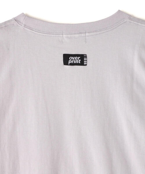 over print(オーバープリント)の「overprint/オーバープリント/OVER TEE(Tシャツ/カットソー・レディース・レッド/ダークグリーン系/イエロー/ネイビー/ブラック/ブルー/チャコールグレー/ラベンダー/ホワイト・XL/M/S/L)」の19枚目の写真