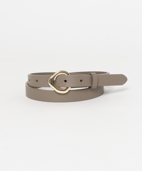 URBAN RESEARCH ROSSO WOMEN（アーバンリサーチ　ロッソ）の「LE VERNIS　Eyelet belt（ベルト・レディース・チャコールグレー/ブラック・-）」の9枚目の写真