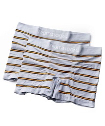 FRUIT OF THE LOOM（フルーツオブザルーム）の「/FRUIT OF THE LOOM/ボーダー成型ボクサー 2P SET（ボクサーパンツ）」