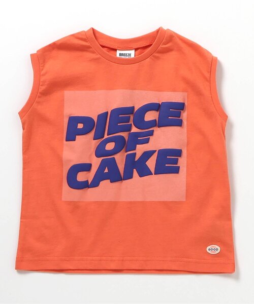 BREEZE（ブリーズ）の「【ジュニア対応】ボックスロゴタンクトップ（Tシャツ/カットソー・キッズ・オレンジ/ミント/オフホワイト/ブラック・140/110/130/120/80/100/90）」の19枚目の写真