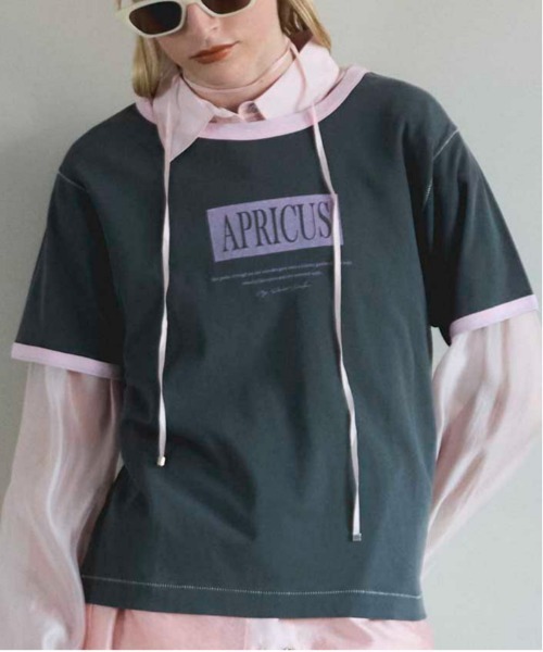APRICUS Ringer T-shirt/APRICUSリンガーTEE【MAISON SPECIAL