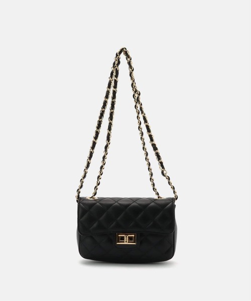 La TOTALITE(ラトータリテ)の「MILOS / ミロス キルティングチェーンバッグ(ショルダーバッグ・レディース・ベージュ/ブラック・FREE)」の20枚目の写真