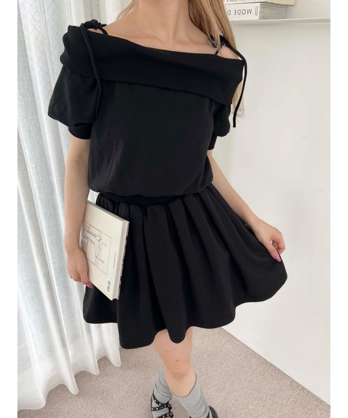 セール】オフショルカットワンピース（ワンピース）｜PHILLY