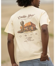 カクタスショッププリントTシャツ
